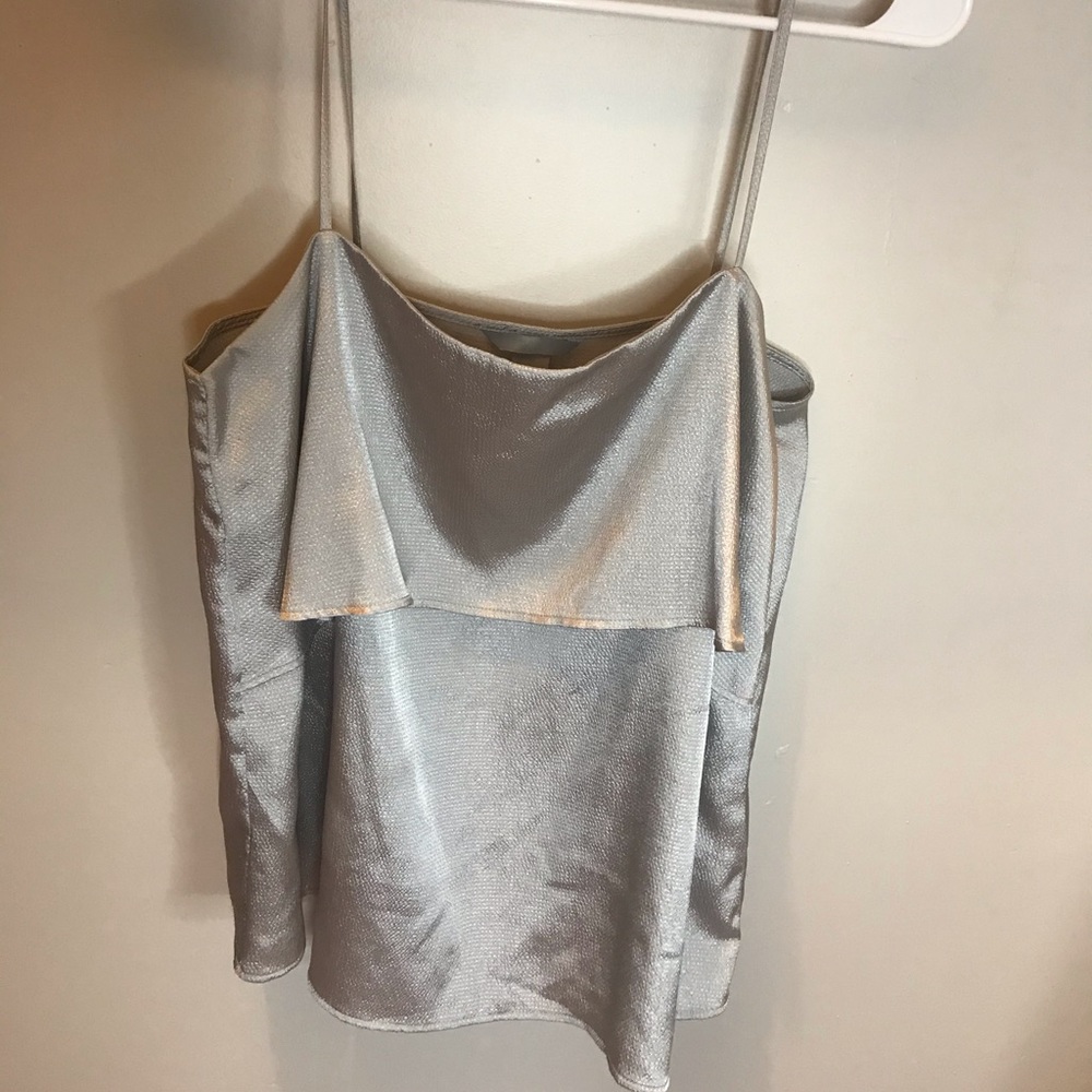 H and M shimmery cami- size 10